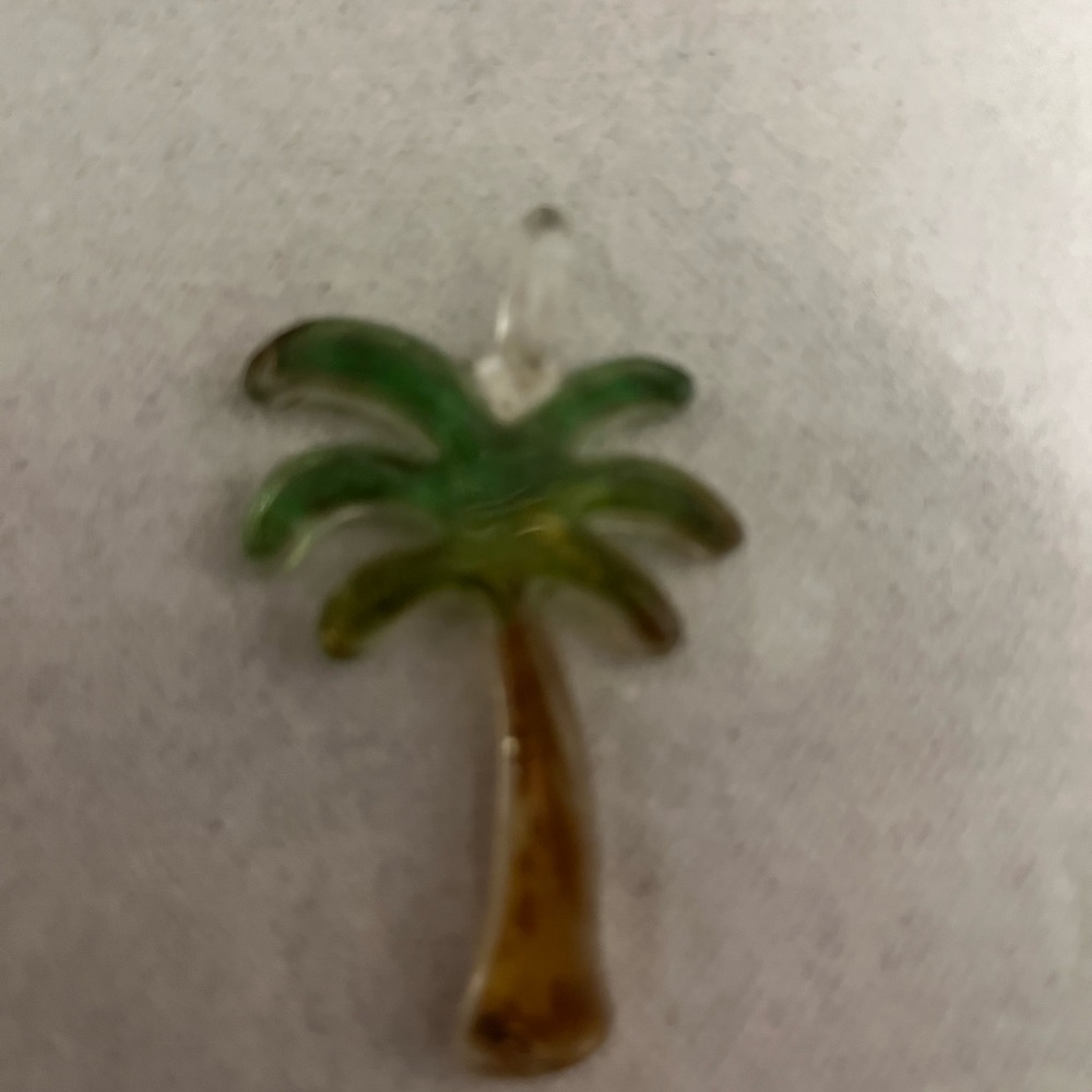 Blown glass pendent